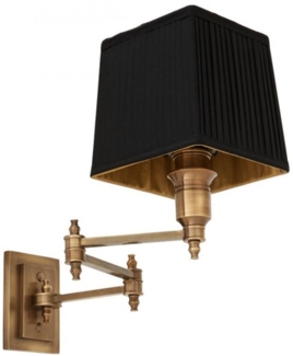 Casa Padrino Luxus Wandleuchte Messing - Luxus Hotel Restaurant Leuchte