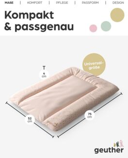 Geuther 5832 Wickelauflage Lilly - 74