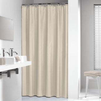 Sealskin Duschvorhang Granada 180 cm Beige 217001360 406058