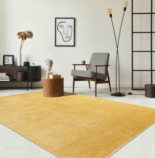 the carpet Teppich Relax, rechteckig, Höhe: 16 mm, waschbarer Wohnzimmer Teppich modern rutschfest, Kundenliebling