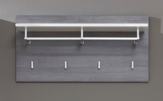 INOSIGN Garderobenpaneel Sovana (1 St), Garderobenpaneel mit Ablage & Haken - (B/T/H) 80/28/40 cm