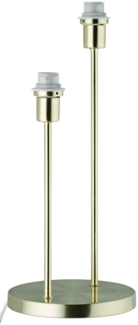 Paulmann Living 2Easy Midi Tischleuchte 2x11W E14 Messing gebürstet 230V Metall3693