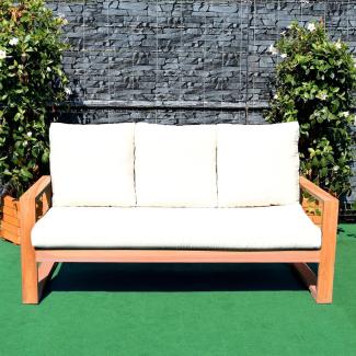 Sitzpolster 162cm x 69cm für Gartensofa Treviso TB-1067 Creme