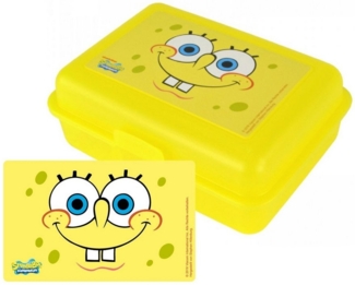 United Labels® Lunchbox Spongebob Schwammkopf, Kunststoff (PP)