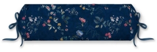 PiP Studio Dekokissen Tokyo Bouquet Dark Blue 22x70 cm