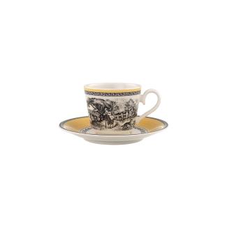 Villeroy & Boch Audun Ferme Espressotasse mit Untertasse 80 ml - DS