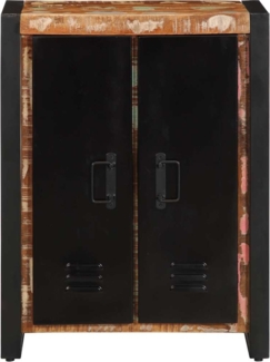 vidaXL Sideboard Mehrfarbig 55x35x70 cm Altholz Massiv 4013574