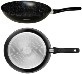 XL Bratpfanne Pfanne Induktion Ø 30cm Cheffinger FFP-30 Schwarz