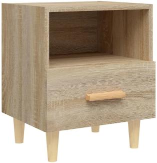 vidaXL Nachttisch Sonoma-Eiche 40x35x47 cm 812012
