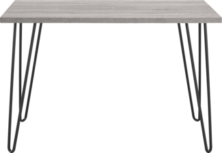 Arbeitstisch >Sone< in Grau - 100x67x49 (BxHxT)