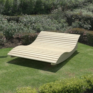 Gartenliege Himmelssofa "Pool-Moni" (Fichte) 90cm
