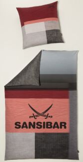 Bettwäsche SANSIBAR Satin (BL 155x220 cm)