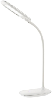 LED Tischlampe Tischleuchte Schreibtischlampe weiß Touch dimmbar 58262