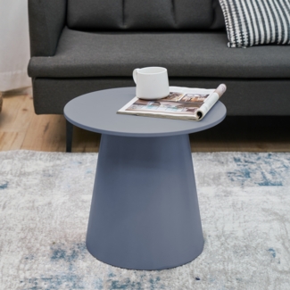 Couchtisch Nyd 40xØ44 cm Graublau [en. casa]