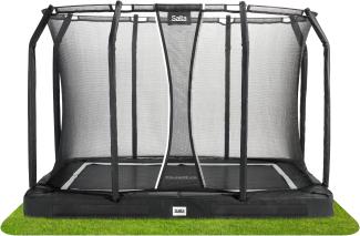 SALTA Trampolin 'Premium Ground' inkl. Netz, schwarz, 305x214 cm