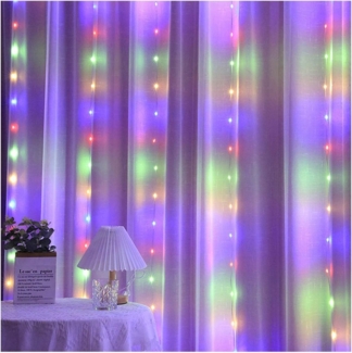 Qualra Lichterkette 2/4 Stück Lichterkette 10/20/30/40/50/100 LEDs Weihnachtslichterkette, 1-10m Batterie Wasserdicht Lichter Kette