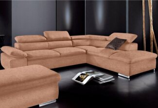 sit&more Ecksofa Alcudia L-Form, mit Armteilverstellung, optional Kopfteilverstellung und Bettfunktion