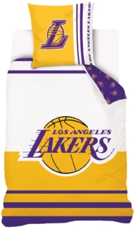 NBA Los Angeles Lakers Bettwäsche LAKERS230655 140x200 cm + 70x90 cm