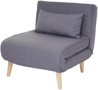 Mendler Schlafsessel hellgrau