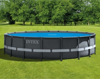 Intex Solar Poolabdeckung Blau 538 cm Polyethylen 3202952