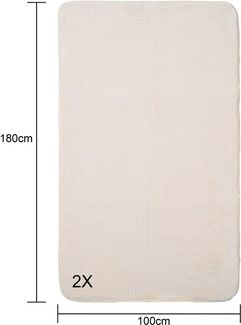 OTTO home Handtücher Parris, diverse Größen, ideal als Sporthandtuch, Reisehandtuch, Microfaser (2-St), sehr leicht, kompakt, schnelltrocknend, Mikrofaser, mit Waffelmuster