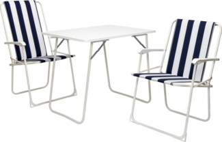 Best Campingstuhl Camping (1 St), Klapptisch 60x80 cm