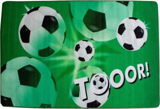 Kinderteppich- Fußball 160 x 100 cm TOOOOR