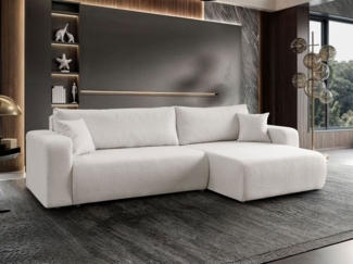 Lookway Ecksofa VESPO XL Moderne Wohnlandschaft in L-Form mit Schlaffunktion, mit Bettfunktion und Bettkasten