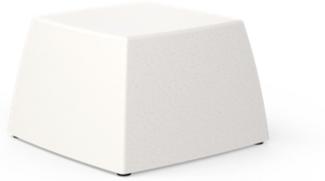 One To Sit Sitzhocker Original Pouf Polyester weiß RAL 9016 44x44x28 cm