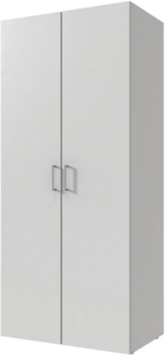 Wimex Kleiderschrank Mugano,in 8 Breiten,3 Höhen,2 Tiefen, viele Farben, Made in Germany (in Basic oder Premium Ausstattung) mit langen oder kurzen Griffen aus Metall, mit oder ohne Spiegel