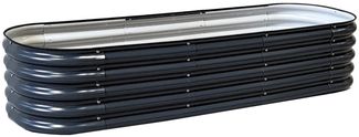 osoltus Hochbeet Gartenbeet Pflanzbeet aus Metall SMALL 195 x 60 x 43 cm
