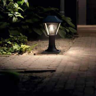 Philips Alpenglow pedestal black 1x60W 230V