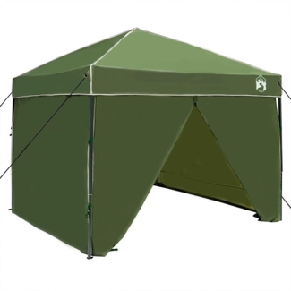 vidaXL Pop-up Pavillon Zelt Grün 250 x 250 cm Stoff 42007381