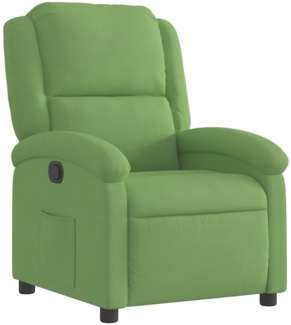 vidaXL Relaxsessel Hellgrün Samt 371800