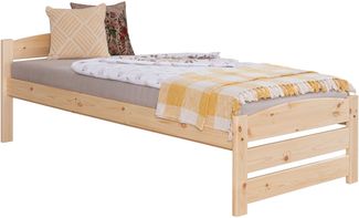Stauraumbett Seniorenbett "Loni" 90x200 Kiefer massiv