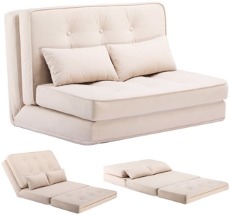 COMHOMA Kindersofa Schlafsofa Bodensofa Klappbar Bodensessel mit Schlaffunktion bettsofa