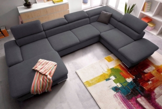 sit&more Wohnlandschaft Alcatraz U-Form, wahlweise mit Bettfunktion