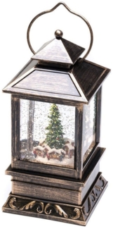 KONSTSMIDE No. 4356-000 LED Schneelaterne Weihnachtsmarkt warmweiße Diode IP20