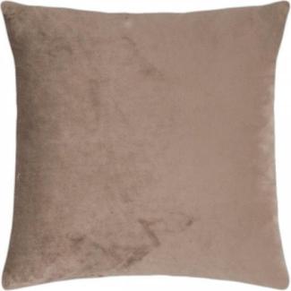 PAD Kissenhülle Samt Elegance Taupe (50x50 cm) 10127-C50-5050