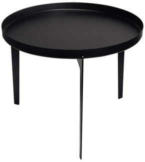 Covo Tisch Illusion, 45 cm Durchmesser x 36 cm, Schwarz