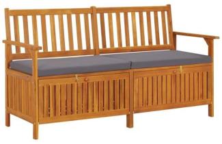 vidaXL Truhenbank mit Kissen 148 cm Massivholz Akazie 316740