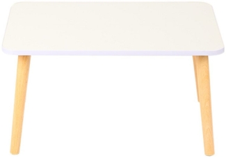 JEOBEST Beistelltisch Klein Couchtisch, Moderner Seitentisch, Kaffeetisch Couchtisch, Kleiner Tisch für kleine Räume, 32 x 40 x 60 cm