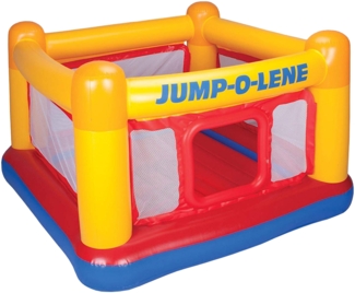 Aufblasbares Trampolin für 2 Kinder Bunt Jump-O-Lene Intex Boxring