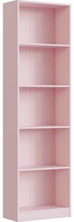 Bücherregal >i-JOY< in Rosa - 52 x 180 x 25 (BxHxT)