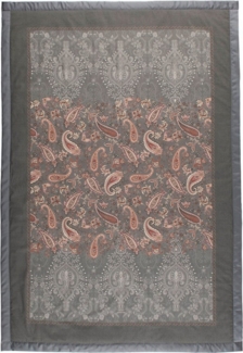 Bassetti Granfoulard Plaid Decke Wohndecke Monnalisa G1 grau 135x190