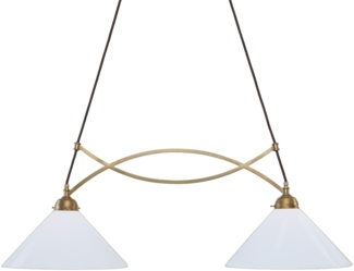 Deckenleuchte D54-89op Berliner Messing