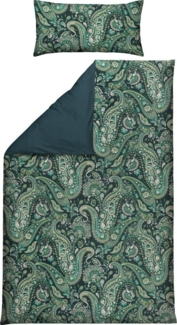 REDBEST Bettwäsche Bettwäsche, Mako-Satin, Satin Paisley