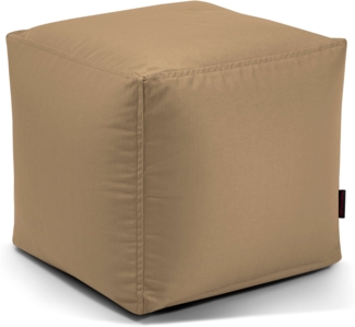 Sitzsack ‘Pouf Up!‘, Bezugstoff - Colorin, 100% Olefin, Sand, 40x45x45 cm cm.