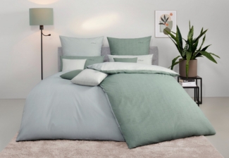 s.Oliver Wendebettwäsche Melinda in Gr. 135x200 oder 155x220 cm, Flanell, 2 teilig, Markenbettwäsche mit GRATIS-Zugabe: 2x Kissenhülle, mit Reißverschluss