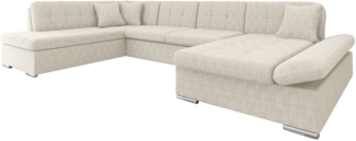 Wohnlandschaft Bergen Cord (Farbe: Poso 100, Seite: Rechts)